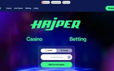 Hajper systercasinon: adressen på licensen är punkt com